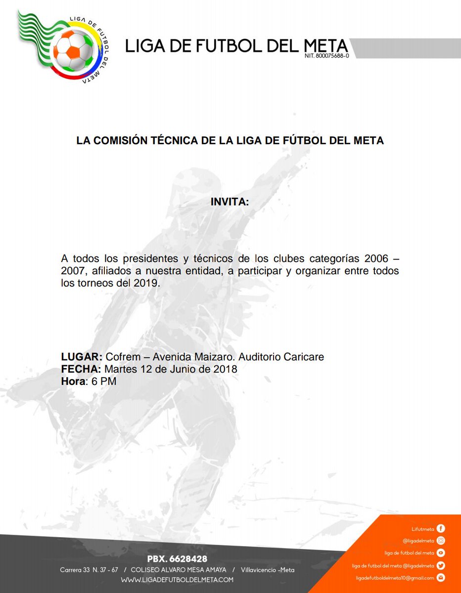 liga de futbol del meta tweet media