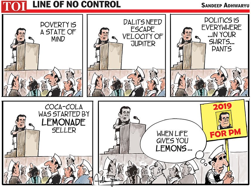 CartoonistSan's tweet photo. #cartoon @timesofindia #Shikanji #RahulGandhi https://t.co/srY6mMGIxa