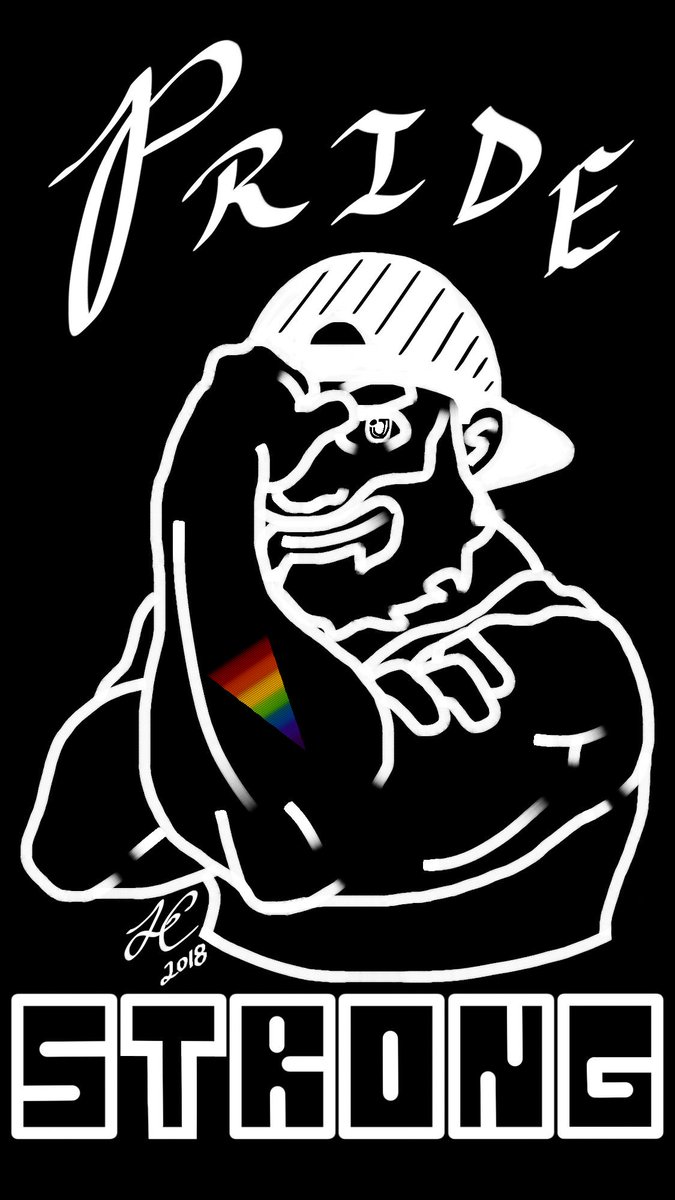 LuisCalderon130's tweet image. Got bored, so here’s a quick doodle I did on my phone in observance of #PrideMonth
.
.
.
#PrideStrong #LoveIsLove #LGBTQIA+