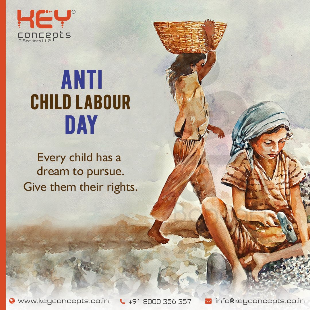 Key Concepts A Child S Innocence Is Precious Don T Let That Fade We Urge All To Ban Child Labour On Anti Child Labour Day Kcitsindia Worldagainstchildlabour Antichildlabourday Generationsafeandhealthy Childlabour Childsafety