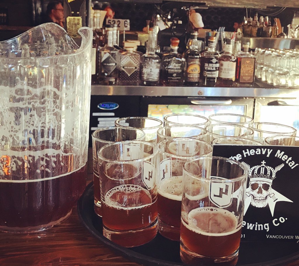 THMBCo's tweet photo. We have brought a special keg of Bon Scottish Oak Barrel Aged Wee Heavy to @LoyalLegionPDX tonight for @pdxbeerweek to represent the Northbank breweries in Oregon tonight.
#pdxbeerweek #barrelagedbeer #NorthBankBreweries #WABreweries https://t.co/6VlQj7oFzZ