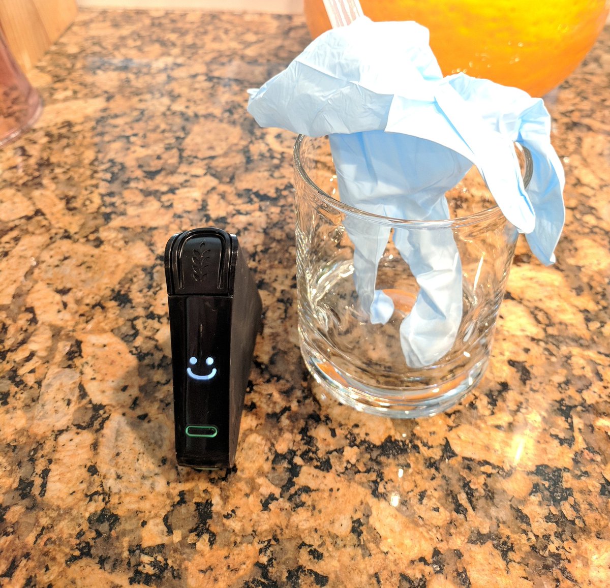 SoCalCeliac's tweet photo. Plain filtered H2O: still #glutenfree, thank god. (I ran a blank. So many products tested positive for #gluten that I wondered if my @NimaSensor had lost its mind.) #glutenfree #nimatested #celiac https://t.co/2x8eJl2sDu