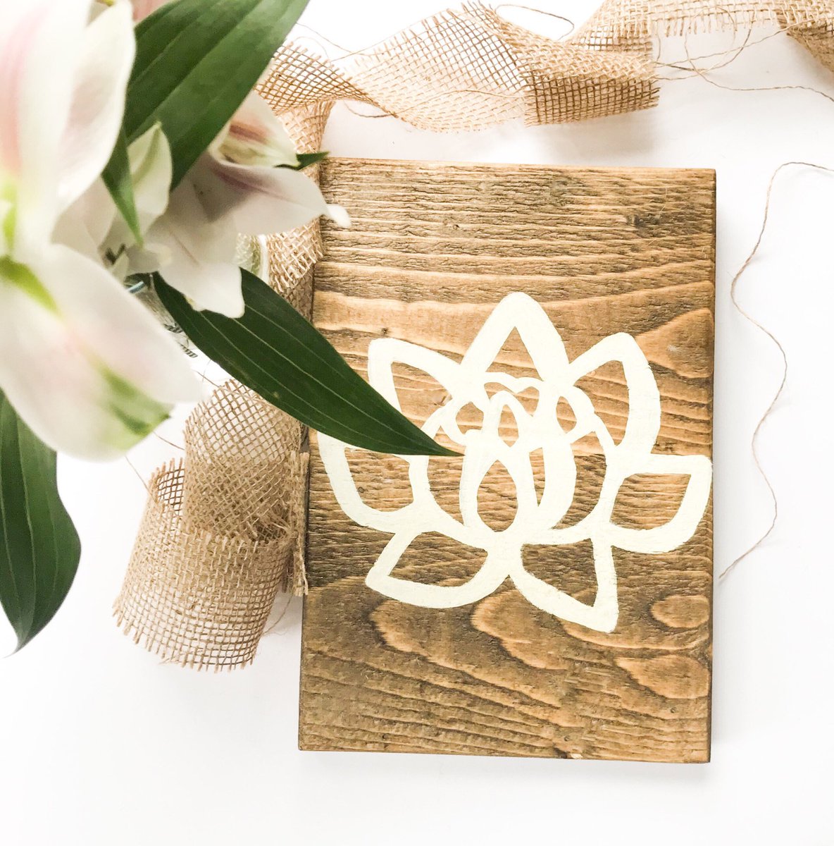 Rustic wooden lotus flower Buddha wall art lotus flower wood sign gift for her urban Farmhouse stylish wall decor #ganeshwallart #buddhawoodwallart #namastesign #peacewoodensign #woodwallartbuddha #lotusflowerart #lotusflowersymbol #lotushindusymbol etsy.me/2l2sbiL