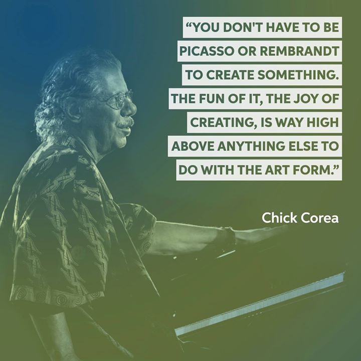  Happy birthday to jazz pianist/electric keyboardist and composer, Chick Corea. 