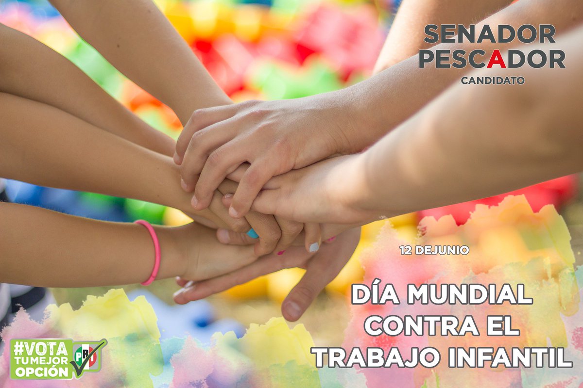 RLopezPescador's tweet image. Estoy comprometido a trabajar desde el Senado por una educación de calidad, y que nuestro estado se conforme de #FamiliasFuertes para que los pequeños del hogar, no tengan que abandonar sus estudios. 

#VotaTuMejorOpción #PescadorSenador  #DíaMundialContraElTrabajoInfantil