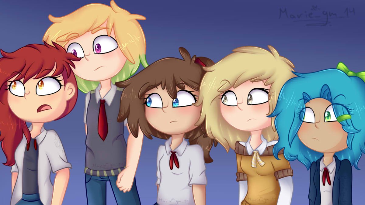 Marie_gm_14's tweet photo. Intento de Redraw GB, 1er dibujo decente en Sai >:"D  💖💚💖💚 #FNAFHS #FNAFHSGB https://t.co/znthZ99jZL