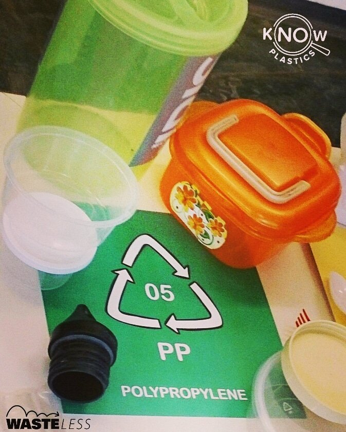 WasteLessIndia's tweet photo. #kNOwPLASTICS - #education to #beatplasticpollution &amp; #breakfreefromplastic

RC #5: #Ploypropylene / #PP
#BottleCaps #straws #FoodContainers #PlasticChairs

Waxy/Greasy, light, hard, scratches easily,Safer #plastics, floats on #water making 24% plastics found in #Ocean #debris https://t.co/LGFB7TY2Nd