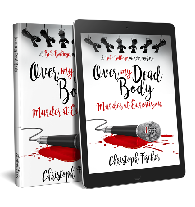 WriterCFischer's tweet photo. The new Bebe Bollinger #murdermystery : Over My Dead Body: Murder at #Eurovision 
A fun read with a singer desperate for a comeback, suspicious 'accidents' at Eurovision in Malmo, its world of crazy hardcore #fandom, TV lovelies and colourful characters
https://t.co/bShhAkaWwI https://t.co/fSe1So9xti