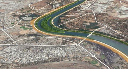 igautamshah's tweet image. AMC - Riverfront Phase-II includes weir cum Bridge to connect Sabarmati on West Bank to Duffnala on East Bank. 

#RiverfrontExtension 
#Ahmedabad