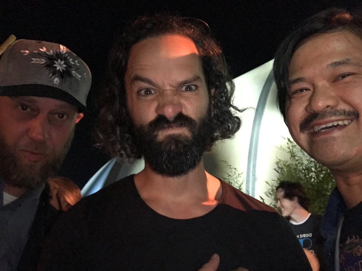 With Neil and I. And Mike.