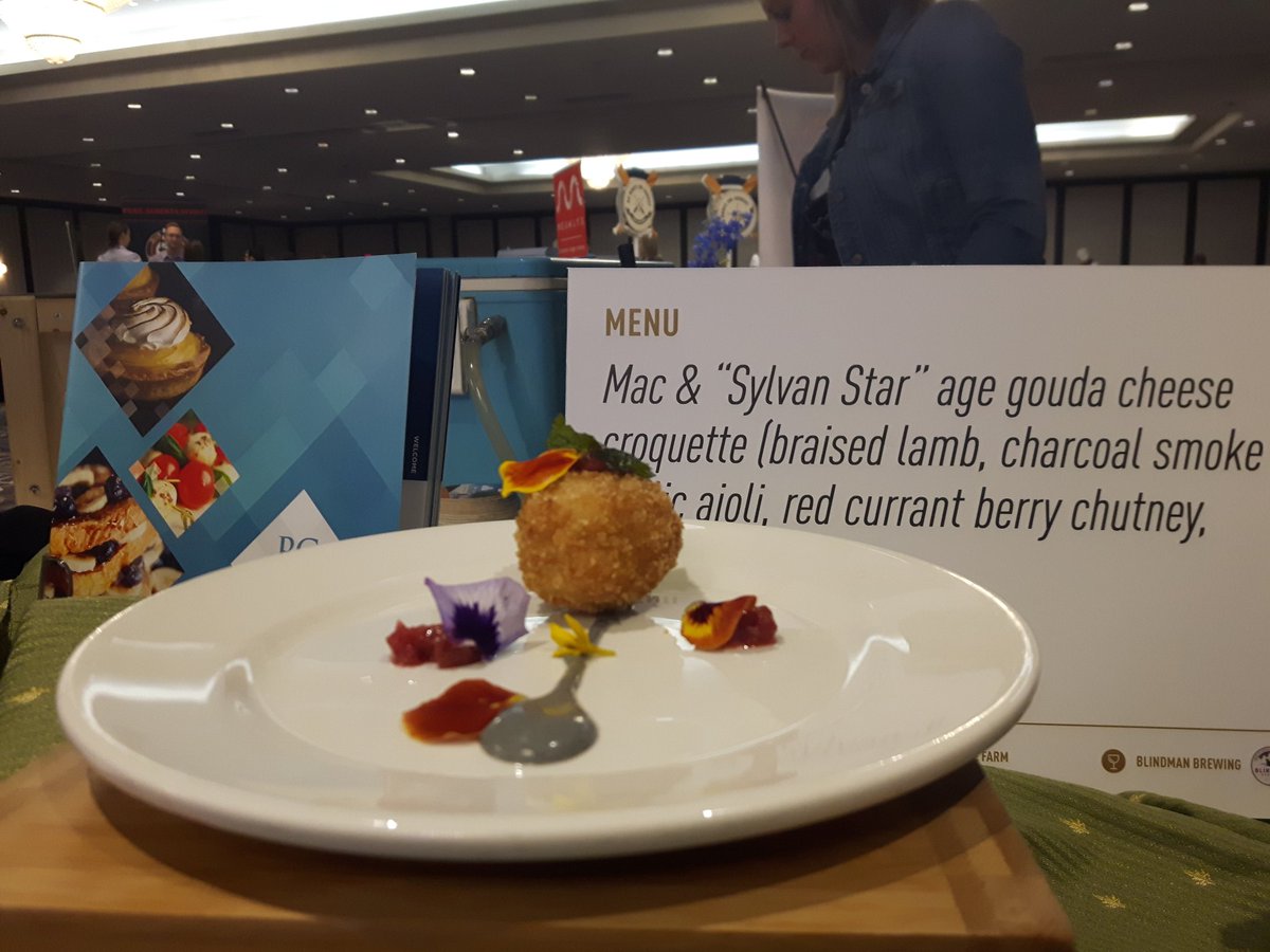 Indulgence dish <a href="/PawanjitSingh15/">Chef Pawanjit Singh CCC ,RSE</a> @RoyalGlenora <a href="/YEGFoodie/">YEGfoodie | Rebecca Reid</a> <a href="/CCFyeg/">edmontonCHEFS.ca</a> <a href="/SYLVANSTAR/">Rick Moad</a> <a href="/IndulgenceYEG/">Indulgence Edmonton</a>