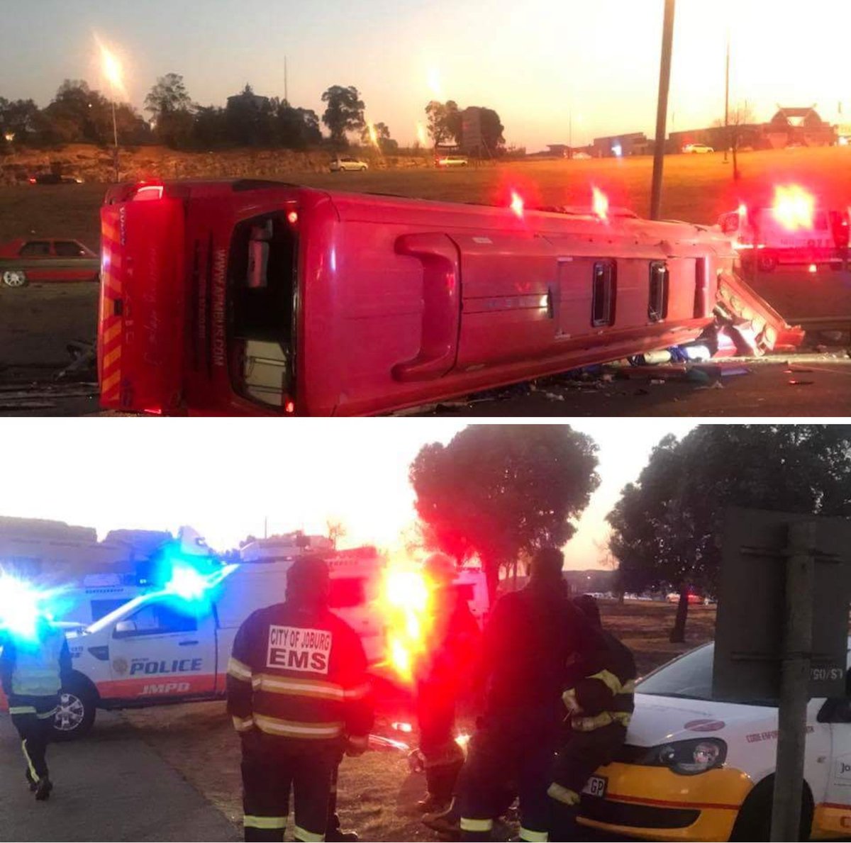 JUST IN: Two people have died during a bus accident on the N12 west ...