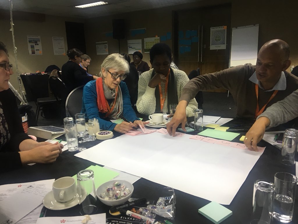 Takalani_Mul's tweet photo. #DesignThinkingStudio activity on “Mapping the Student Journey” - our group is looking at the first 10 months of a first time, first generation, black, female student who is relying on NSFAS to fund her Studies #SIYA2018 @siyaphumelela5 https://t.co/leHvdnVAo9