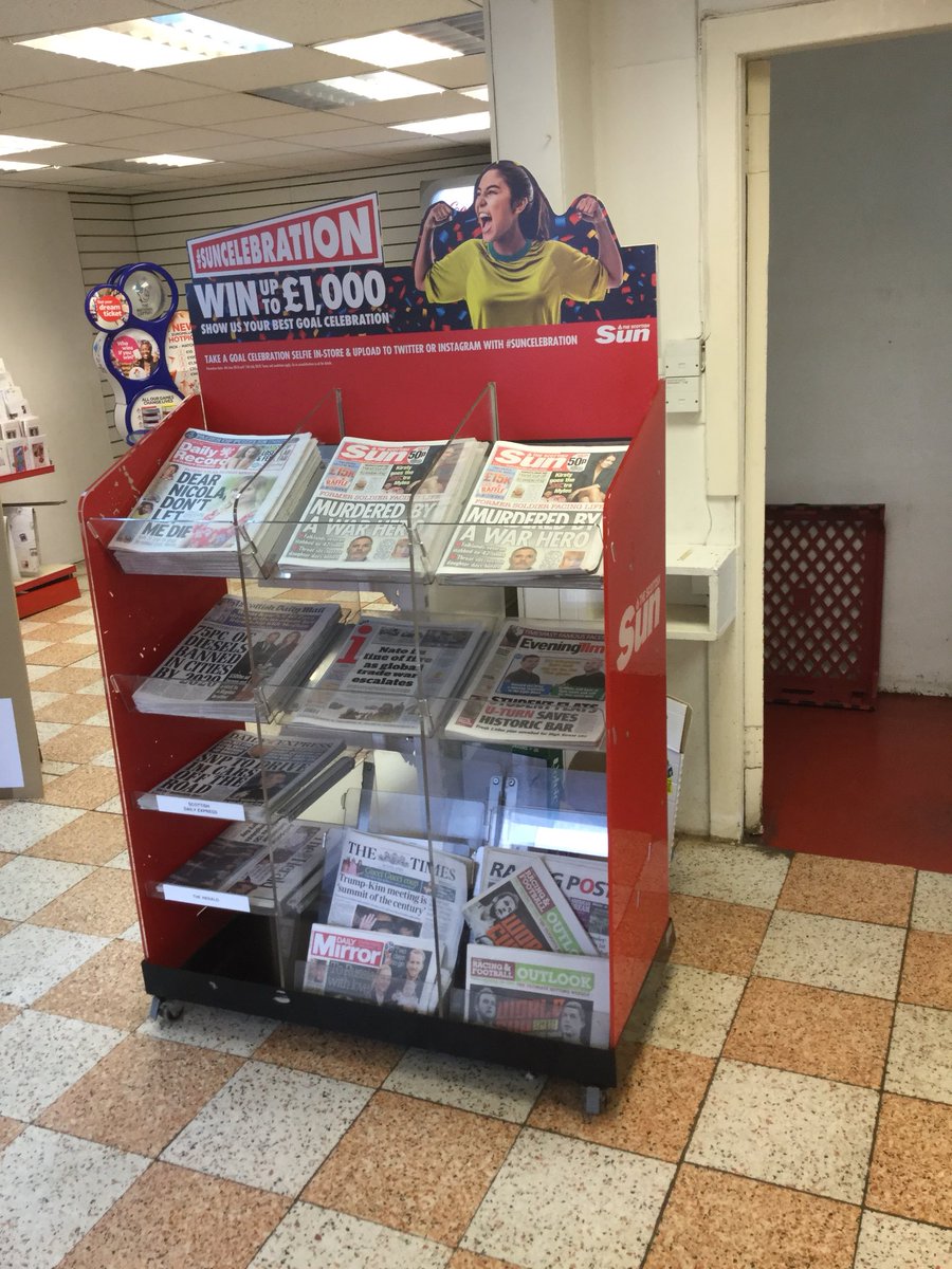 Claire_NewsUK's tweet photo. #YULES #baillieston kicked off the @ScottishSun World Cup promo today get yourself in see  team and get your selfie and you could win £1000 @ScottishSun World Cup crazy baby 💰💰💰💰don’t forget to add #suncelebration post it on insta/Fb/twitter whoop whoop👌💰👌💰👌 https://t.co/afcTX8jH0m