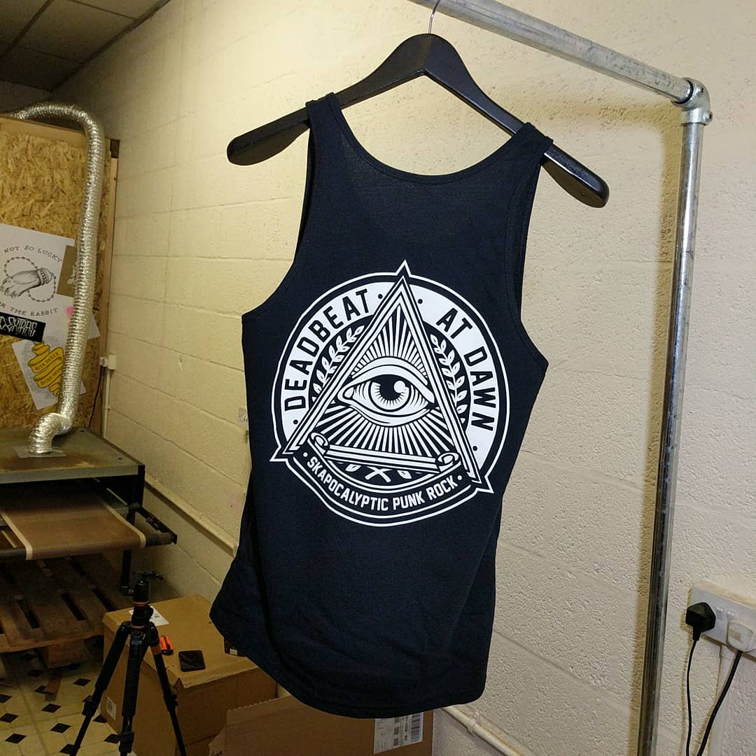 MerchStall's tweet photo. How cool are vests? Love this back print, which juuuuuuust about fit on
.
.
#merchstall #screenprinting #merchandise #merch #handpulled #bandmerchandise #bandmerch #bandshirts #handprinted #tshirt #clothing #apparel #printing #branding #screenprinted #yorkshire #Keighley https://t.co/MEurE66yMY