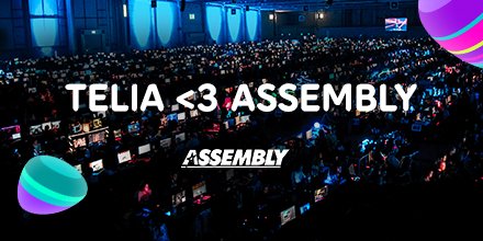 Today we are taking an exciting step into the gaming world as we acquire Assembly, Finland's biggest gaming and digital culture event. #TeliaGG #esports 
<a href="/assemblyparty/">Assembly Party</a> 
teliacompany.com/en/news/news-a…
