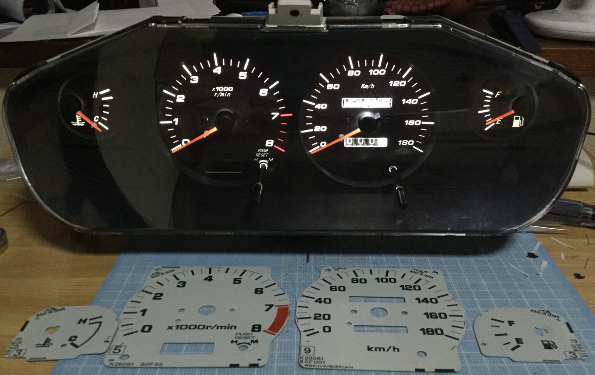 国内外の人気が集結 s14 シルビア用メーターパネル ienomat.com.br