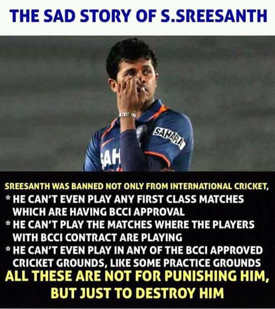 Harshdwive6942's tweet image. This will be your fees to your mother. Wake up... Run towards your Goal. 
Burn the Enemy with your Volcano... 
Come on @sreesanth36 ...Make sure for your Come Back!!! 
#WeSupportSreesanth
#WithYouSree 
(2/2)