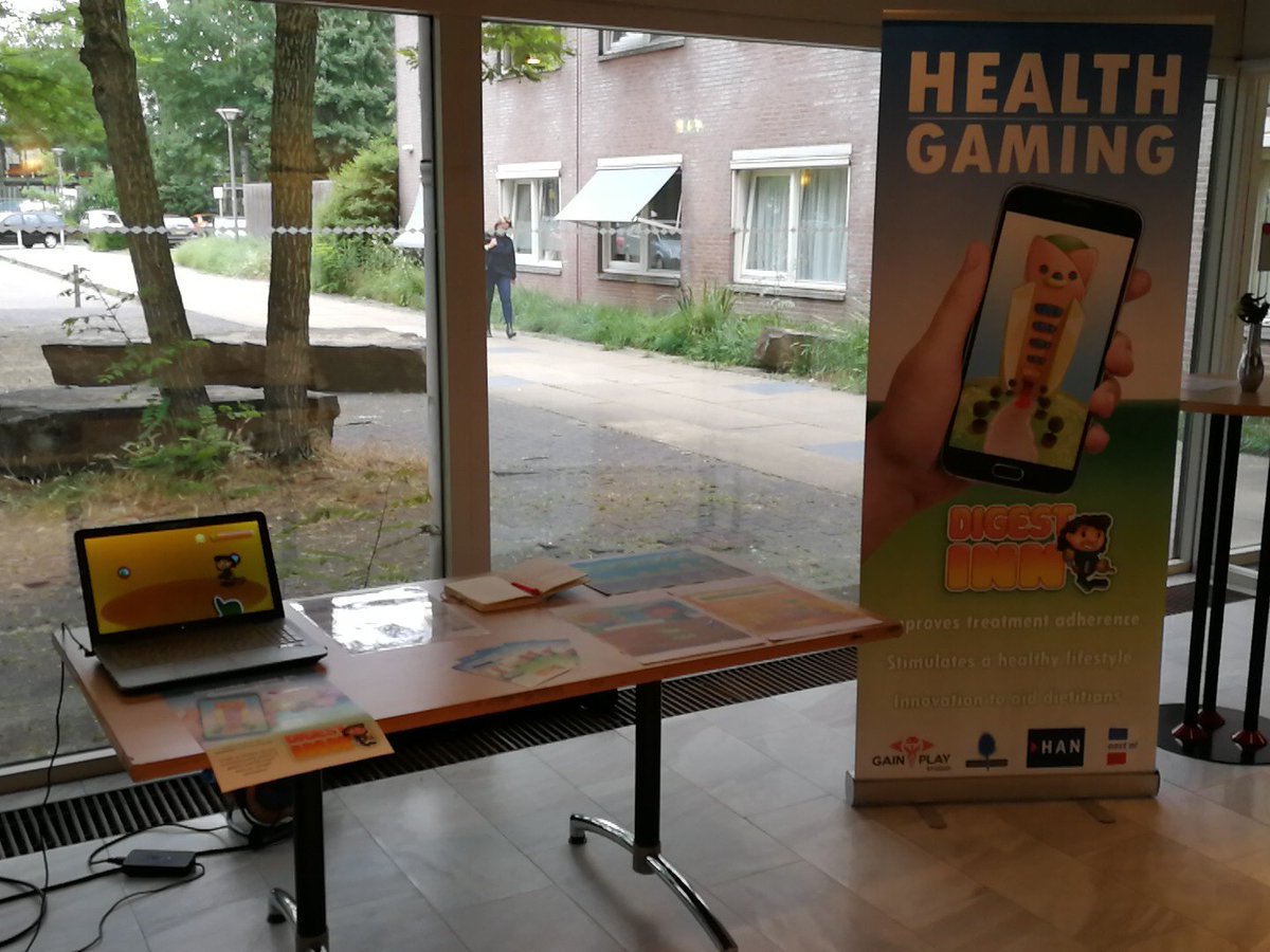 DigestInn's tweet photo. We staan op het jaarlijkse event van @Dietheek! #healthgames https://t.co/lHVjOQVKOE