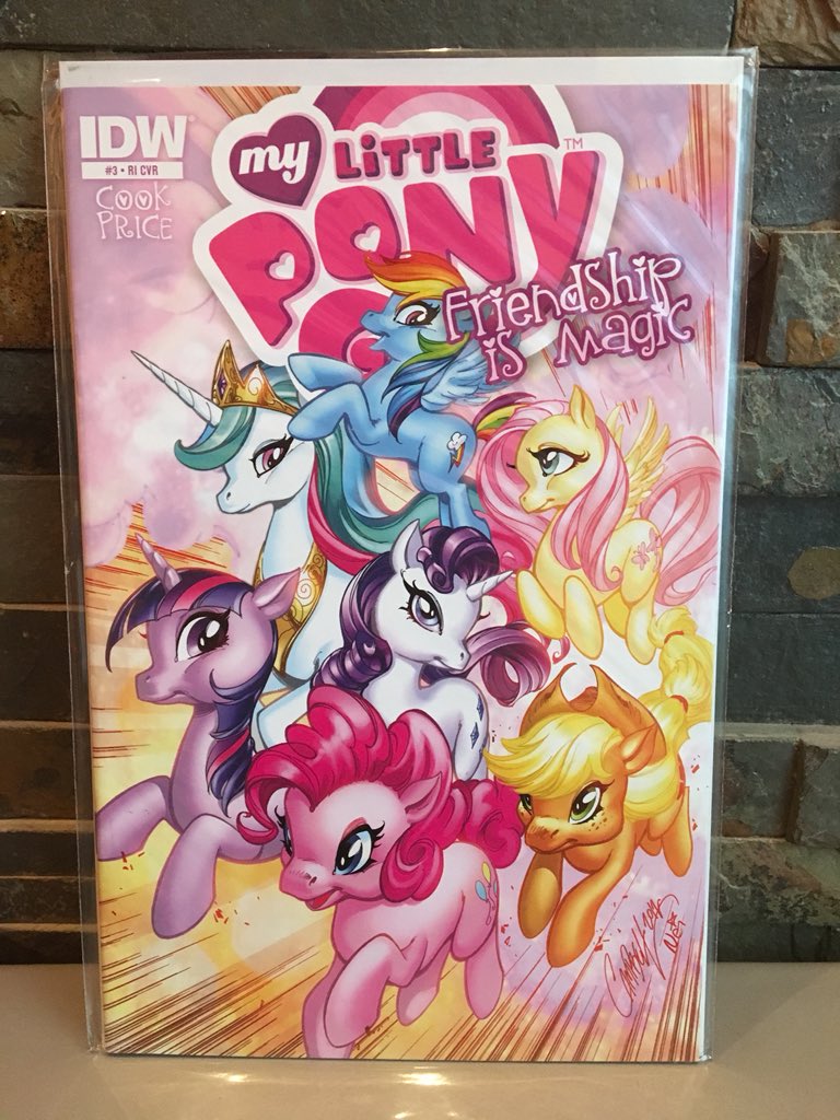 Day 22 @JScottCampbell  #CampbellCovers I’ll mix it up with this one,  #MyLittlePony  #IDW