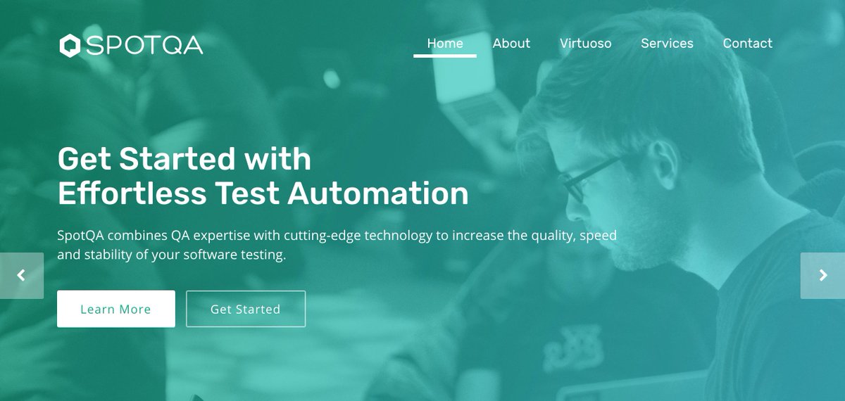 Virtuoso_QA's tweet photo. We're LIVE! - Checkout our brand new website over at https://t.co/4oyJNgBrvq https://t.co/12ALteq7hf