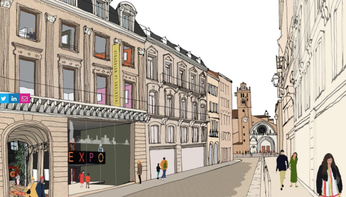 #Toulouse : L’immeuble situé 24 rue Croix-Baragnon exposera des projets urbains et proposera des programmations culturelles 7 jours sur 7. <a href="/jlmoudenc/">Jean-Luc Moudenc</a> <a href="/Toulouse/">Toulouse - Mairie et Métropole</a> <a href="/TlseMetropole/">Toulouse Métropole - INACTIF</a> Les explications d’<a href="/ecom_news/">ECOMNEWS</a> goo.gl/oFvWXj