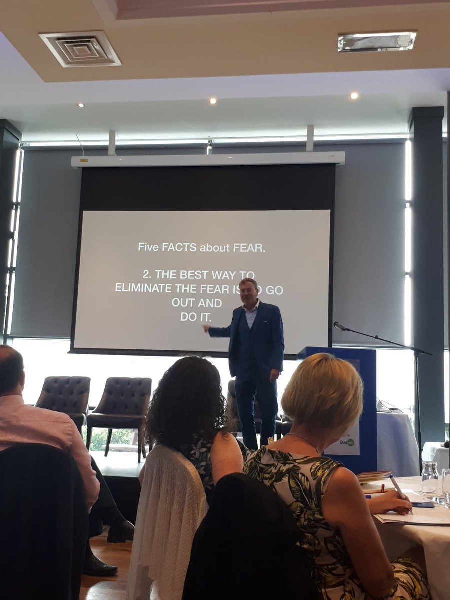 2015rosie's tweet photo. @thesmachtguy up next #ftfglobal Feel The Fear and do it anyway @GESkillnet #bigleaderssummit @SkillnetIreland @ConnachtHotel https://t.co/X7ye9cfgzV