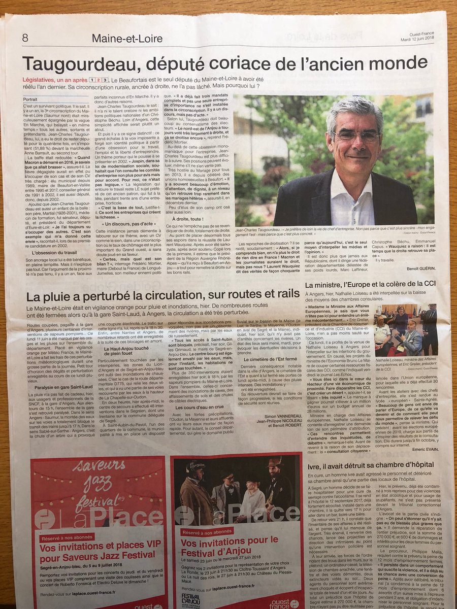 LPretrot's tweet photo. Oui ⁦@JCTaugourdeau⁩ est solidement ancré sur son territoire et fidèle à ses convictions ! Quant aux poids lourds cher ⁦@bguerin49⁩ vs omettez ⁦@CDeroche_Senat⁩ et ⁦@StephPiednoir⁩ nos 2 senateurs #LR eux aussi fidèles ! ⁦@Republicains_49⁩ https://t.co/TXLyNmky1K