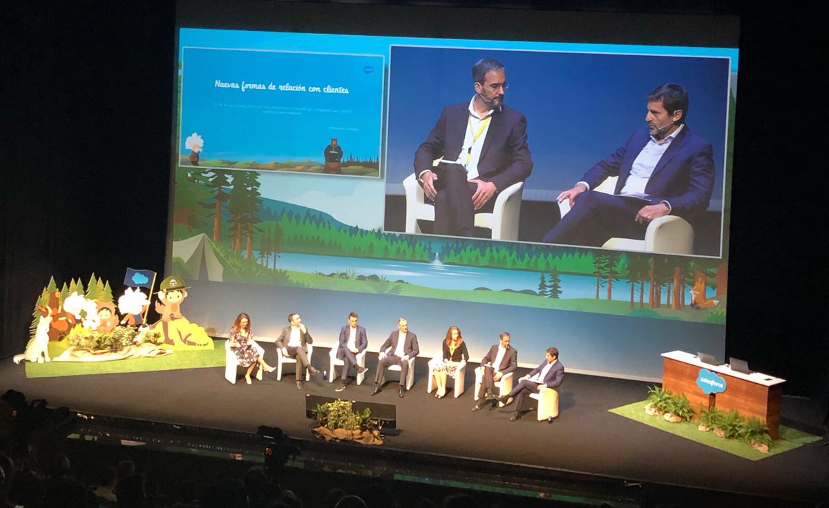 arseotero's tweet image. B2C trailblazers panel@at #salesforceBCN with @diariARA @Grifols_Press @Fluidra @GNF_es and @ZurichSeguros . Thank you very much !!!