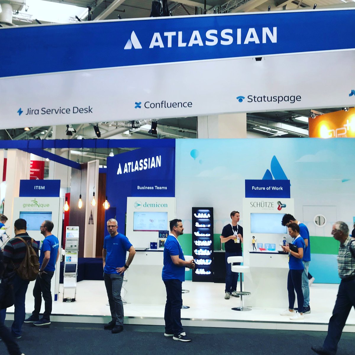 _demicon_'s tweet photo. @atlassian for #businessteams - Meet us at the #Atlassian booth E15, Hall 17!
#cebit18 #digitalbusiness #itsolutions #techinnovation #enterpriseIT #atlassianexpert #futureofwork #itpro #itcompany https://t.co/j6D0F5OqoV