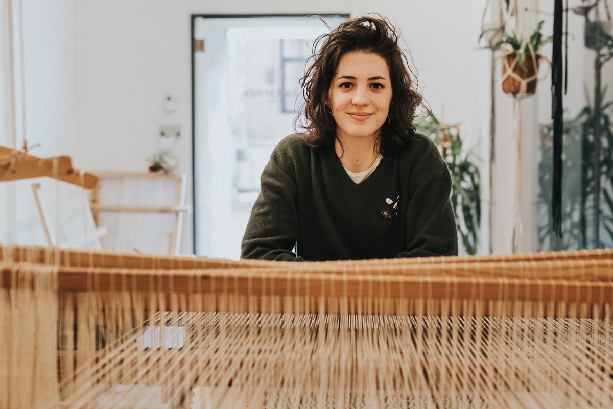 "Historia utkana na krośnie", czyli wywiad Małgorzaty Herman z Projektu Pracownie z Pracownią Tkacką Tartaruga -> bit.ly/2sI3T1O