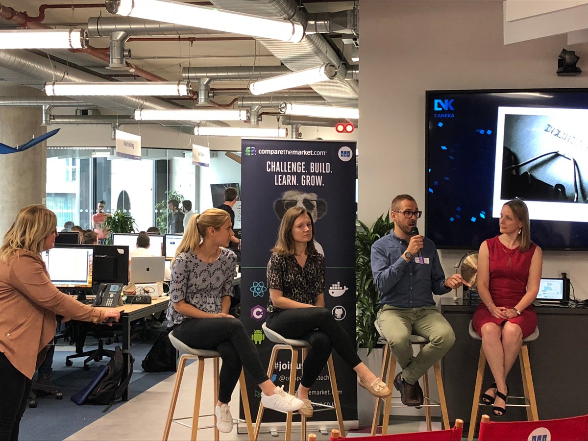 conniereinhold1's tweet photo. Thank you to everyone who turned up today at our Inclusion in Tech event @comparemkttech! So many great talks and inspiring speakers! Let's continue the conversations! 😀 #londontechweek #ltw #inclusionintech #joinusCTM https://t.co/CyNC3Qnrtn