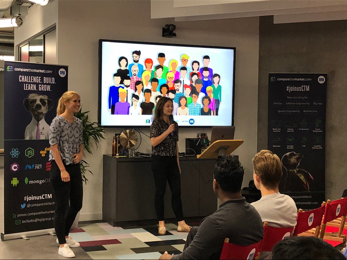 conniereinhold1's tweet photo. Thank you to everyone who turned up today at our Inclusion in Tech event @comparemkttech! So many great talks and inspiring speakers! Let's continue the conversations! 😀 #londontechweek #ltw #inclusionintech #joinusCTM https://t.co/CyNC3Qnrtn