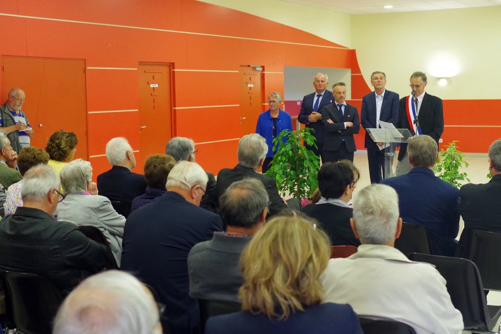 Cd80Centre's tweet photo. À #Oneux ce samedi 9 juin, Jocelyne Martin et Claude Hertault ont inauguré les travaux de requalification du centre du village. Un bel aménagement global soutenu par le Conseil départemental @Somme_fr, dans le cadre de ses différents dispositifs d’appui aux projets communaux. https://t.co/OPOz5KhAGA