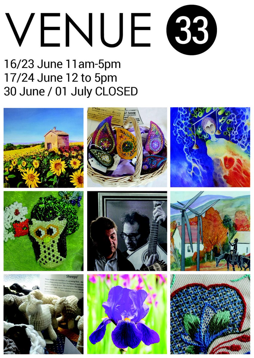 WorthingAOH's tweet photo. #WAOH18 #dailymix of venues &amp; #artists Visit https://t.co/uJYHn8WmF4 for #event info #Worthing #art #excited https://t.co/8kP9LZA4tK