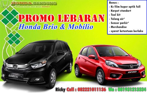 HondaBdg's tweet photo. Promo Mudik Lebaran Honda Mobilio

Mobilio s mt - Tdp 14.387.000
Mobilio e mt - Tdp 18.487.000
Mobilio e cvt - Tdp 20.687.000
Moblio rs mt - Tdp 22.787.000
Mobilio rs cvt - Tdp 24.887.000

RICKY

Call : 0822 2101 1136
wa : 0819 3121 3334

https://t.co/SCygFeUP7N https://t.co/7wPtIwsKzu