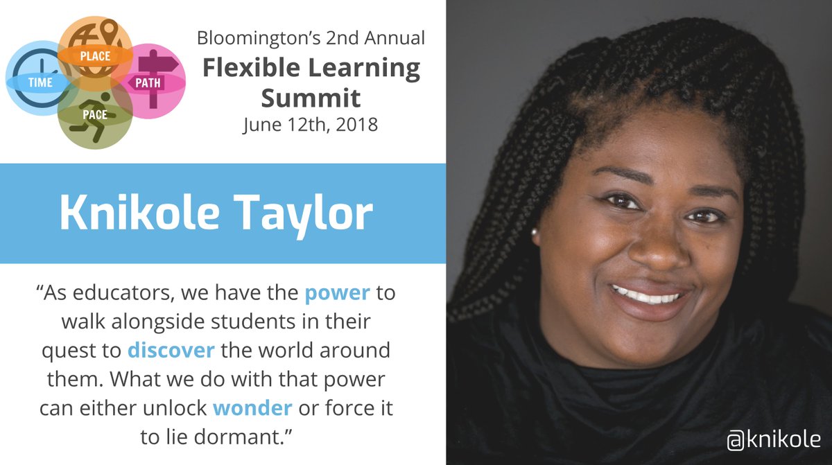 knikole's tweet photo. Excited to keynote the Flexible Learning Summit and share The Gift of Learning. #edtechteam #271learns https://t.co/El3Qp5pFM2