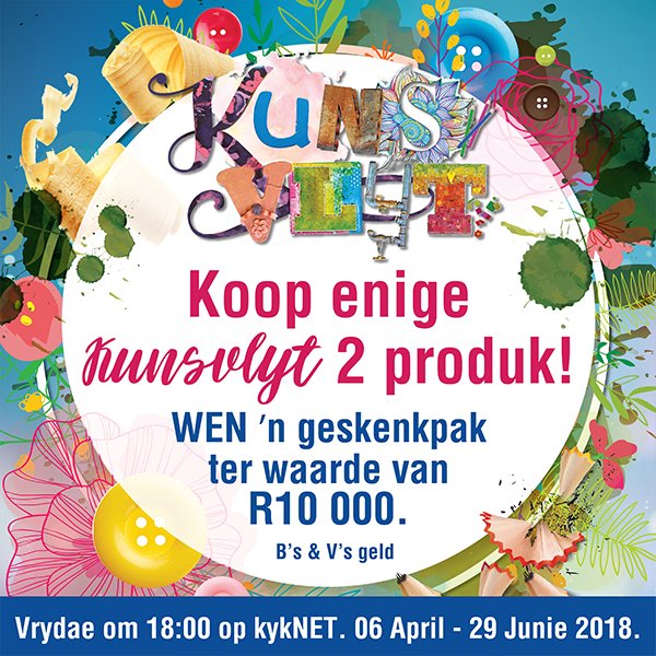 PNASouthAfrica's tweet photo. Daar is nog hope geleenthede vir jou om van ons @Kunsvlyt_kykNET produkte te koop voor die einde van die maand. Kry die volledige lys hier: https://t.co/kRI3Mijr74 @kykNETtv https://t.co/6go3DbQTOv