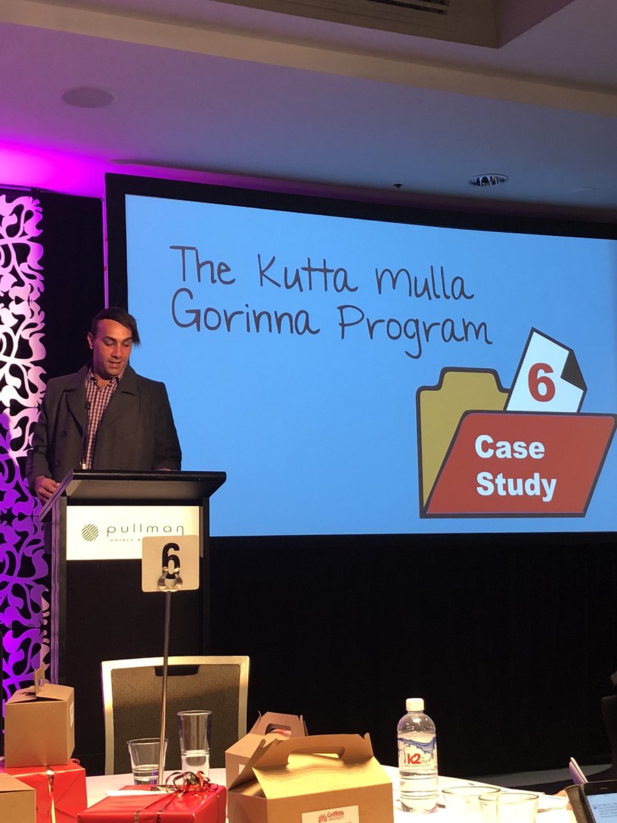 msalexisclass's tweet photo. Letโs rethink what success looks like? bravo ๐ Justin Giblett from The Kutta Mulla Gorinna program where the Disengaged students become engaged students ๐ฉโ๐ ๐จโ๐ #creativitysummit2018 #creativity #education https://t.co/pOeHINBdpx