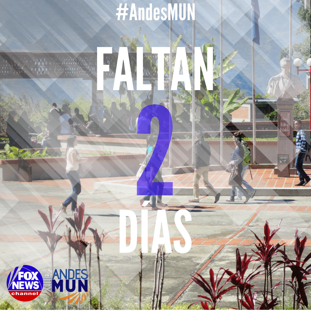 foxnewandes2018's tweet photo. Faltando 2 días para el inicio de AndesMUN2018 nos preparamos con todos nuestros equipos para dar la mejor cobertura
.
.
#news #andesmun #noticias #onu #onumujeres https://t.co/nf6JCLEWG3