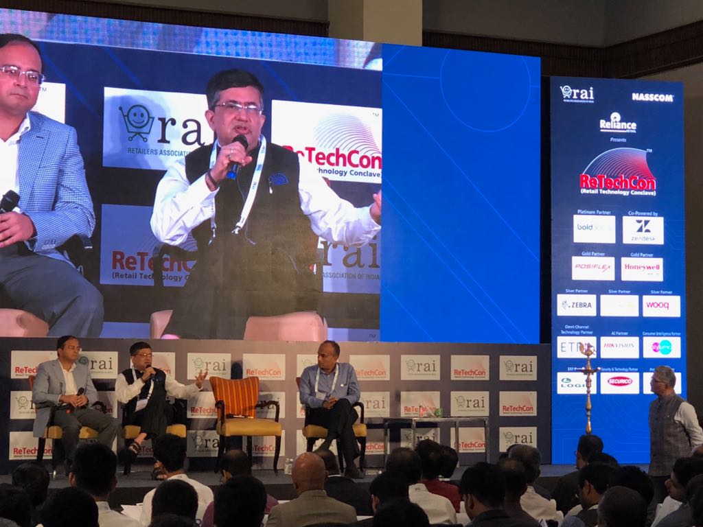 stylumia's tweet image. “I play non-linear games. If your Eco system can’t adopt technology, get them into you and help them adopt”, Ashish Chauhan, @ashishchauhan, MD, #Bombaystockexchange, BSE 
@stylumia #ReTechCon2018 #retechcon #ArtificialIntelligence #technology #MachineLearning #Mumbai #Retail