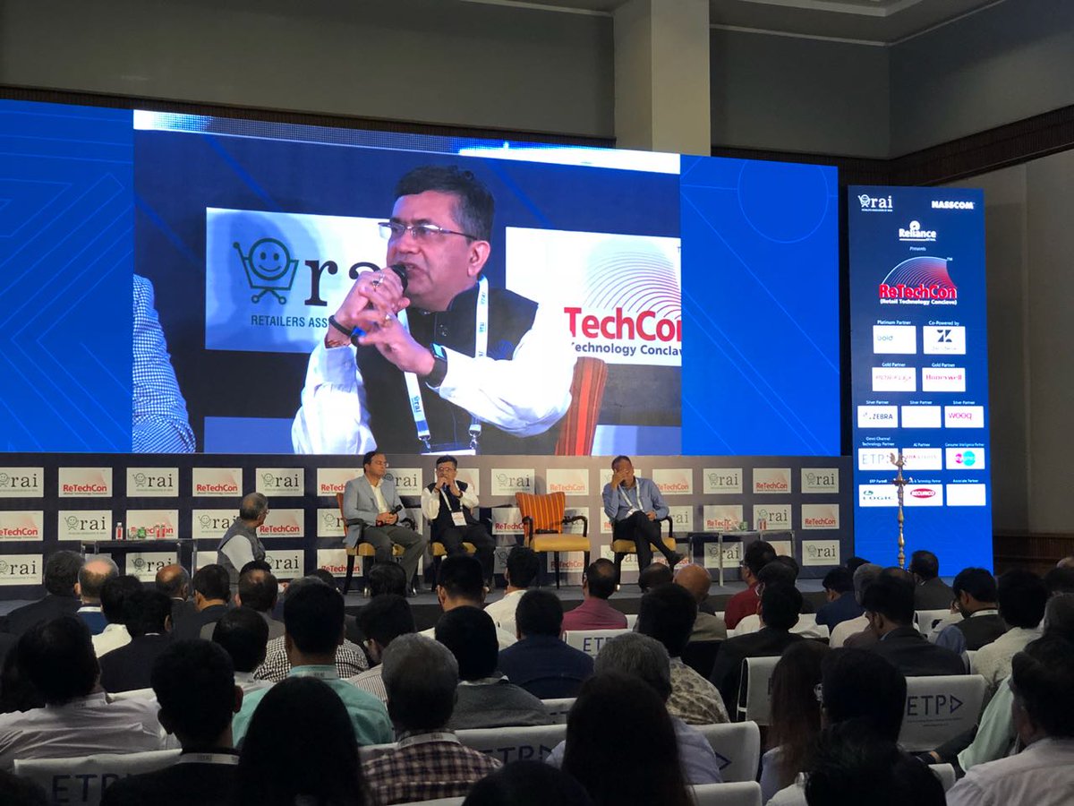 stylumia's tweet image. Ashish Chauhan, @ashishchauhan MD, #BombayStockExchange, BSE says “Smartness is not in a person alone anymore, it is the ability to absorb  what’s happening around and technology is enabling this now” #ReTechCon2018 #retechcon #Stylumia #Mumbai #ArtificialIntelligence