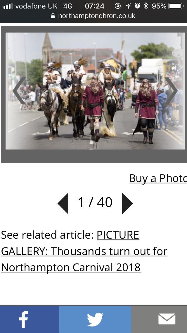 BeauBayou's tweet photo. We made the paper! https://t.co/i9ijIyTDKZ #carnival #horses #valkyries https://t.co/72hLBnqP9U