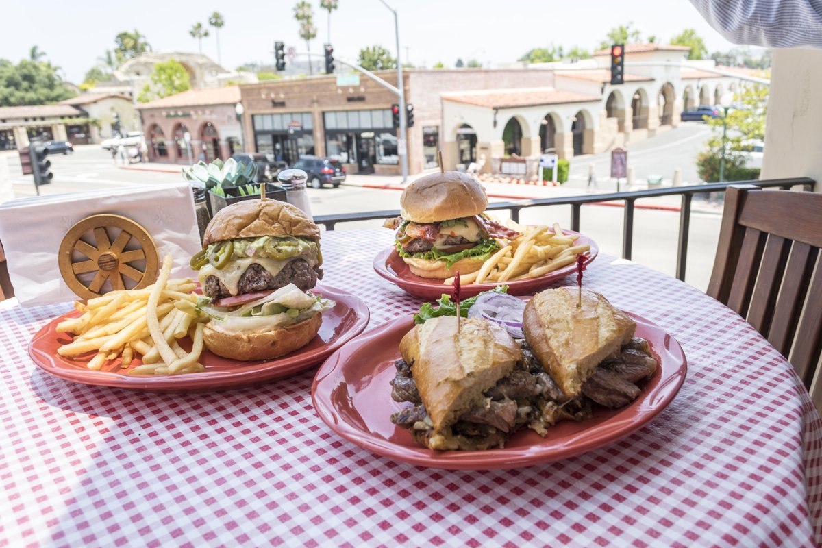 Happiness is having lunch at #SkyRanchSJC while overlooking San Juan Capistrano.