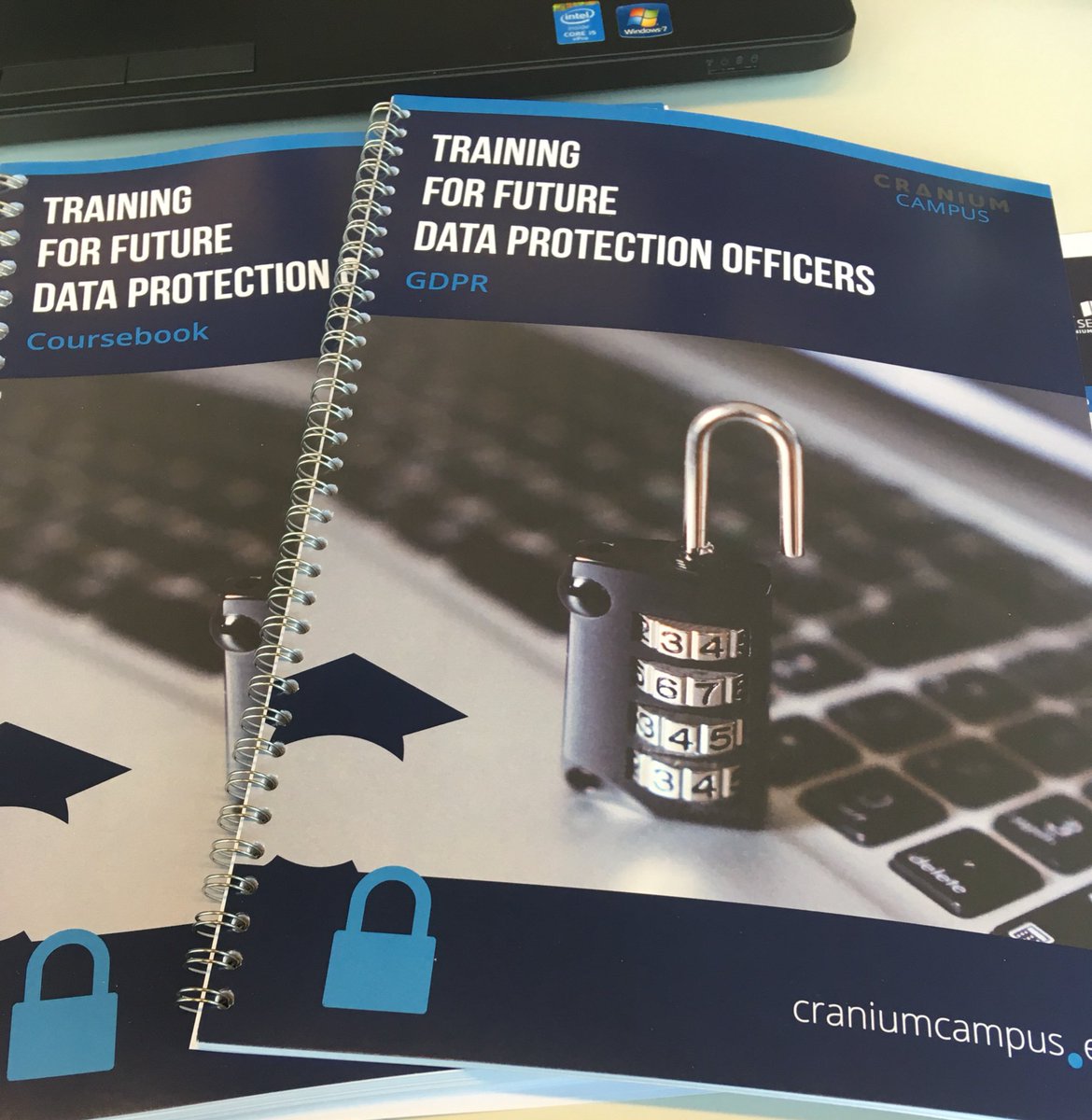 JorisVanHaver1's tweet photo. Ready to be trained as a DPO @craniumcampus. I cannot show my colleagues, they didn’t authorise me to do so 😉 https://t.co/WzZErPFndw