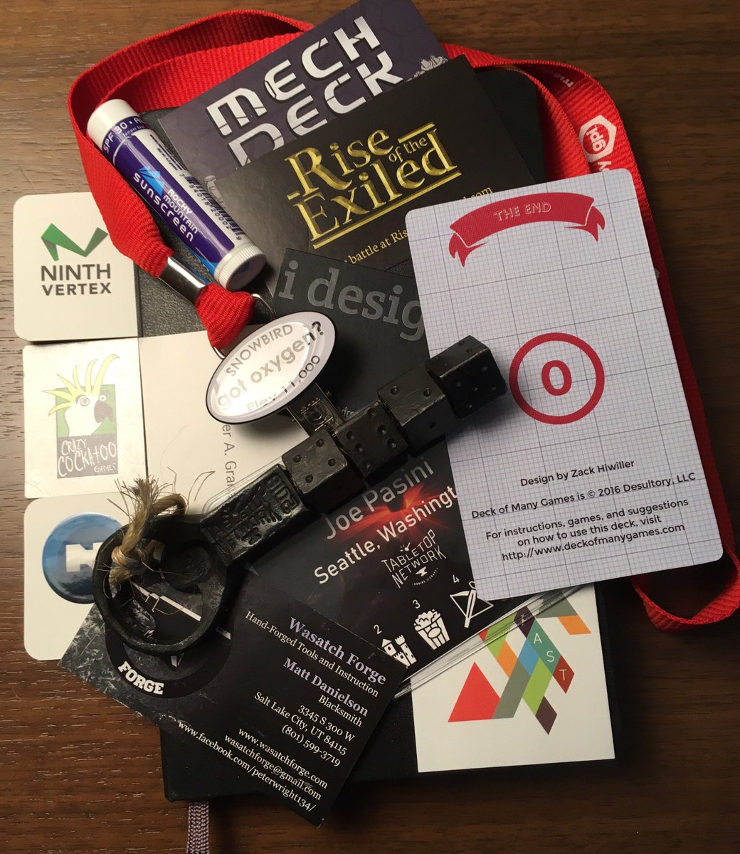 joeadultman's tweet photo. Still reeling and inspired from the awesome info dump that was #TNCONF2018! Thanks @tfowers, @jeffbeck, and the many others involved with @TabletopNet!

Here’s my #ConTableau! https://t.co/P9JhMIwdCN