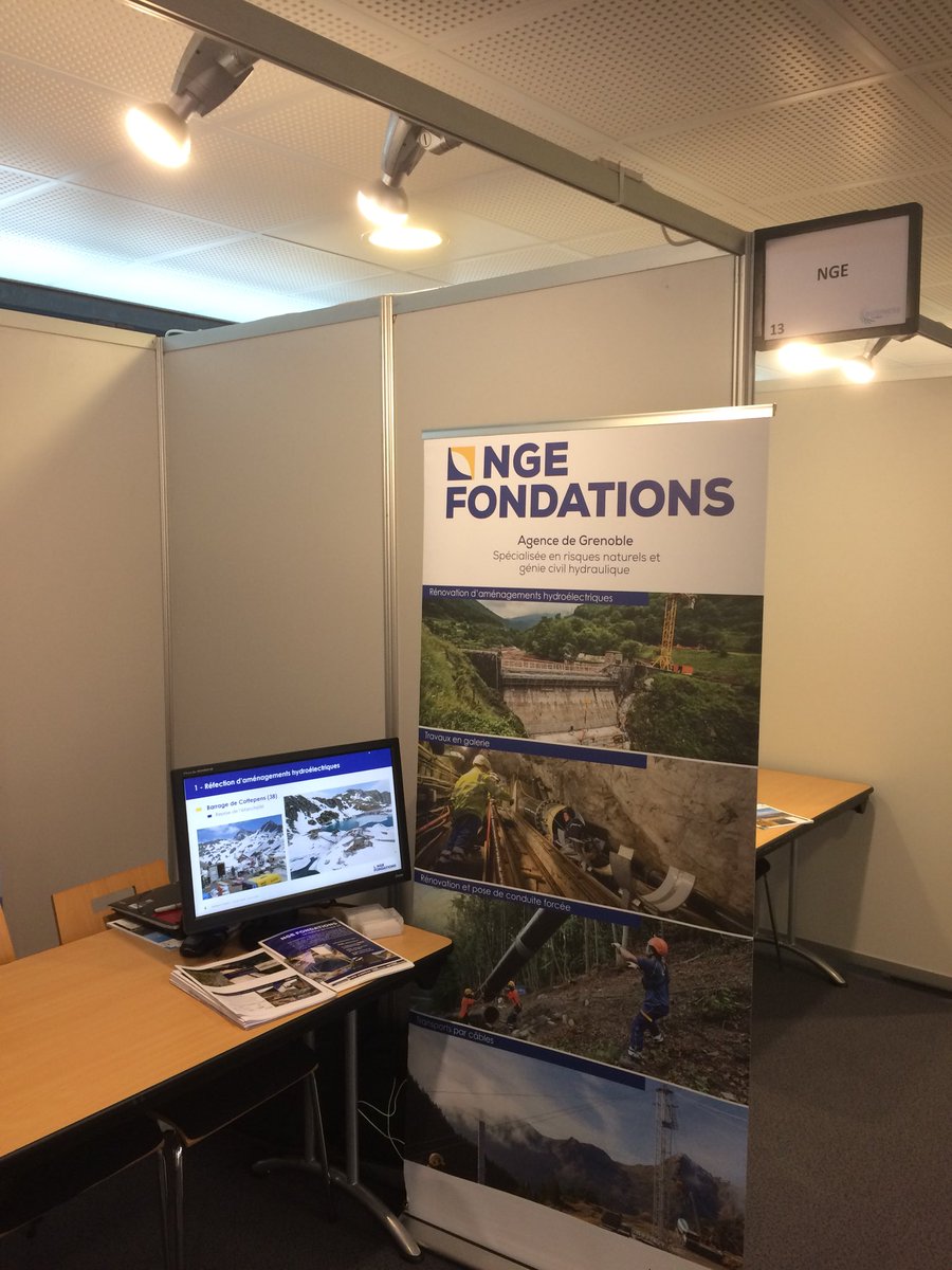 Curtet18's tweet photo. En place ! #BusinessHydro2018 #NGEFondations @groupe_NGE https://t.co/4dD5B7ZgSQ