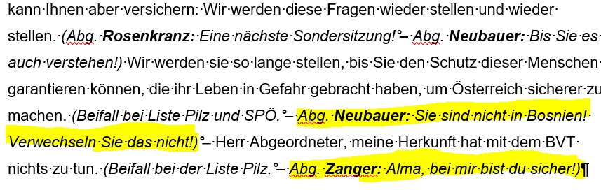 Alma_Zadic's tweet photo. Anbei ein Auszug aus dem sten. Protokoll meiner gestrigen Rede - Solche #Zwischenrufe sind leider keine Einzelfälle. Ich wünsche mir eine sachliche Debatte und keine persönlichen Untergriffe im Parlament  #oeNR #aufstehen https://t.co/iojXhMyfvV