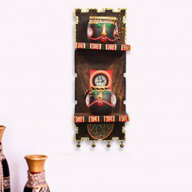 GoRevizon's tweet image. #UniquelyDesigned Hand-Painted #WoodenFrame (15 Inch) 2 #CircularPots #Showpiece - 38 cm (Terracotta)
Add a #RichTexture And #Embellish Your Home in Interesting Manner!! 
&amp;gt;Brown Color 
&amp;gt;Antique 
&amp;gt;Dimension: 38CM X 14CM X 10CM
&amp;gt;Wooden Made 
Shop Here: bit.ly/2t1rcCT