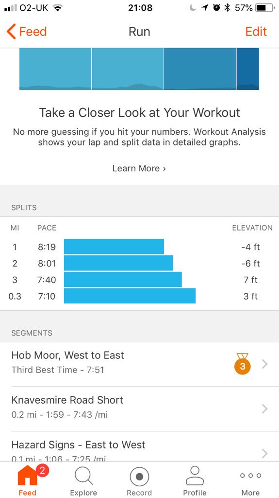 zwalfy's tweet photo. Two runs. One Sunday night, the other at 530am this morning. Same route. Sunday felt great after a long day. This morning was so tough.
No 2 runs the same eh?
Gorgeous out for both.
Both neg splits tho π
#visorclub #running #UkRunChat #runr #redsquirrelrun πΏ https://t.co/jzcjrCIOr2
